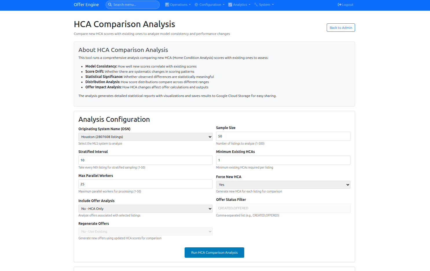 HCA Comparison Analysis - Cross-model LLM output normalization visualization